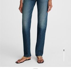 NWT Madewell Longline Straight Jean